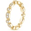 18K Yellow Gold Luxe Tiara Eternity Diamond Ring (1/2 ct. tw.), smallside view