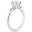18K White Gold Fiorella Diamond Ring, smallside view