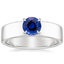 Sapphire Alden Diamond Ring in Platinum