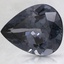 10.4x8.2mm Gray Pear Spinel