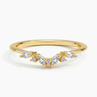 Yvette Diamond Ring in 18K Yellow Gold