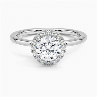 Vienna Halo Diamond Ring - Brilliant Earth