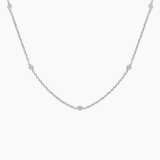 Marquesa Strand Diamond Necklace