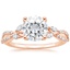 14KR Moissanite Luxe Willow Diamond Ring (1/4 ct. tw.), smalltop view