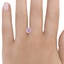 7mm Light Pink Cushion Lab Grown Sapphire, smalladditional view 1