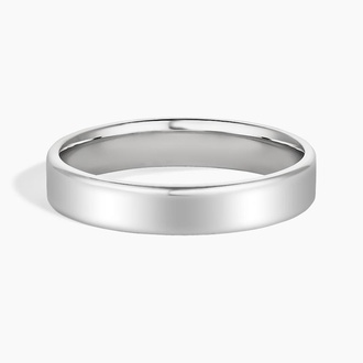 Mojave Slim Profile 4mm Wedding Ring in Platinum
