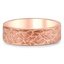 Custom Abstract Pattern Comfort Fit Wedding Band
