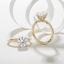 18K Rose Gold Simply Tacori Delicate Drape Diamond Ring, smalladditional view 1