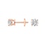 14K Rose Gold Certified Lab Created Diamond Stud Earrings (1 ct. tw.), smalladditional view 1
