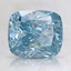 2.03 Ct. Fancy Blue Cushion Lab Created Diamond