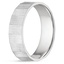 Platinum Cedar Wedding Ring, smallside view