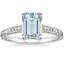 PT Aquamarine Luxe Hudson Diamond Ring (1/10 ct. tw.), smalltop view