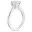 18KW Moissanite Provence Ring, smalltop view