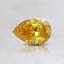 0.40 Ct. Fancy Vivid Orange-Yellow Pear Lab Created Diamond