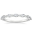 Platinum Joelle Diamond Ring, smalltop view