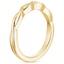 18K Yellow Gold Twisted Vine Ring, smallside view