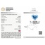 0.70 Ct. Fancy Intense Blue Heart Lab Created Diamond, smalladditional view 2