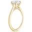 18K Yellow Gold Dawn Diamond Ring, smallside view