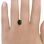 10.1x8.1mm Green Oval Sapphire, smalladditional view 1