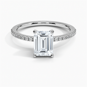 Scalloped Pavé Diamond Ring