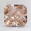2.53 Ct. Fancy Orange-Brown Radiant Lab Created Diamond