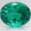 10x8mm Oval Lab Created Emerald