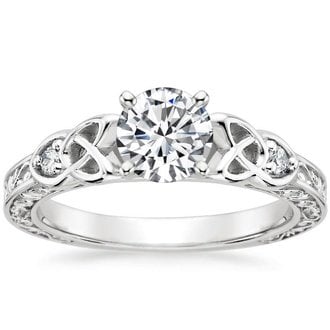 antique style engagement rings