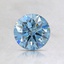 0.76 Ct. Fancy Intense Blue Round Lab Created Diamond