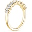 18K Yellow Gold Sines Diamond Ring (1/2 ct. tw.), smallside view