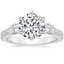 Round Platinum Gramercy Diamond Ring (3/4 ct. tw.)