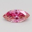 0.46 Ct. Fancy Intense Pink Marquise Lab Created Diamond