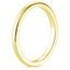 2.5mm Comfort Fit Wedding Ring in 18K Yellow Gold