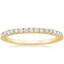 18K Yellow Gold Bliss Diamond Ring (1/5 ct. tw.), smalltop view
