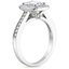 18K White Gold Felicity Diamond Ring (1/4 ct. tw.), smallside view