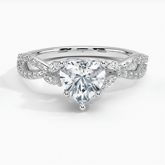 Diamond Vine Engagement Ring