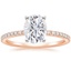14KR Moissanite Luxe Ballad Diamond Ring (1/4 ct. tw.), smalltop view
