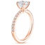 14KR Aquamarine Amelie Diamond Ring (1/3 ct. tw.), smalltop view