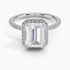 Moissanite Waverly Diamond Ring (1/2 ct. tw.) in Platinum