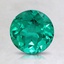 7mm Round Lab Created Emerald