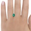8x6mm Oval Lab Grown Emerald, smalladditional view 1