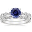 PT Sapphire Tiara Diamond Bridal Set (1/5 ct. tw.), smalltop view