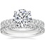 18K White Gold Olympia Diamond Ring with Sienna Diamond Ring (1/2 ct. tw.)