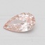 0.53 Ct. Fancy Intense Pink Pear Lab Created Diamond