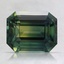 8.2x6.6mm Unheated Bi-Color Emerald Sapphire