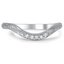 Custom Contoured Engraved Diamond Ring