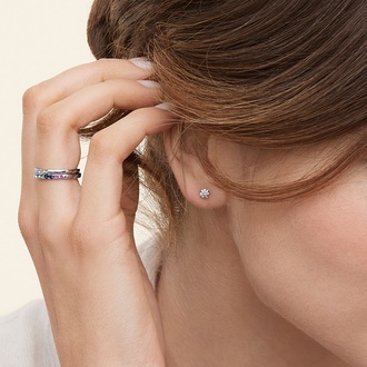 Lab Created Diamond Stud Earrings (1/2 ct. tw.) - Brilliant Earth