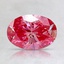 1.01 Ct. Fancy Purplish Red Oval Lab Created Diamond