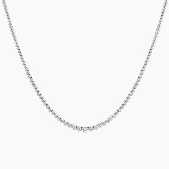 5 Carat Diamond Tennis Necklace