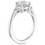 Platinum Esprit Diamond Ring, smallside view