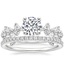 Platinum Reflection Diamond Ring with Luxe Ballad Diamond Ring (1/4 ct. tw.)